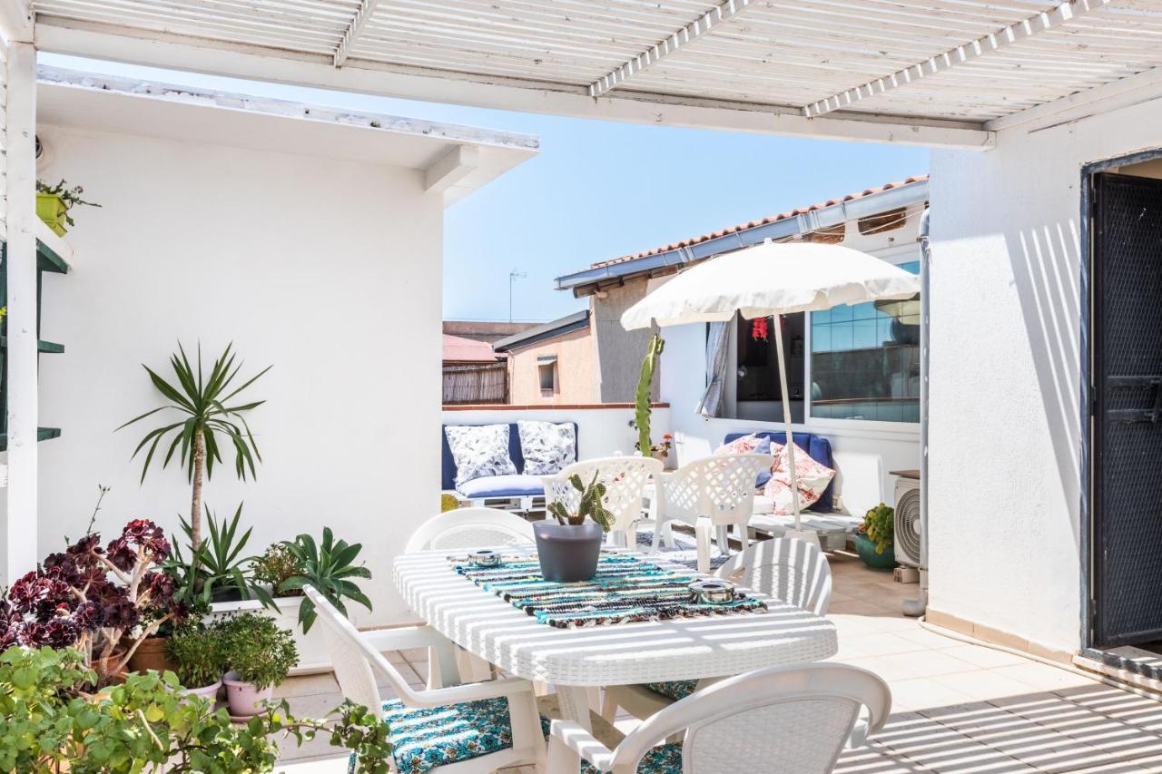 아볼라 Attico Micale 500 Meters From The Beach 아파트 외부 사진