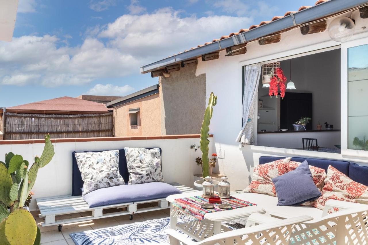 아볼라 Attico Micale 500 Meters From The Beach 아파트 외부 사진