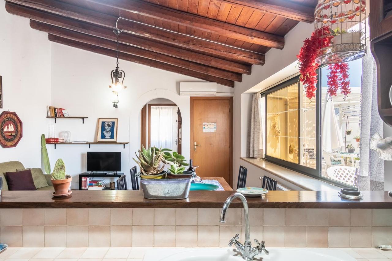 아볼라 Attico Micale 500 Meters From The Beach 아파트 외부 사진
